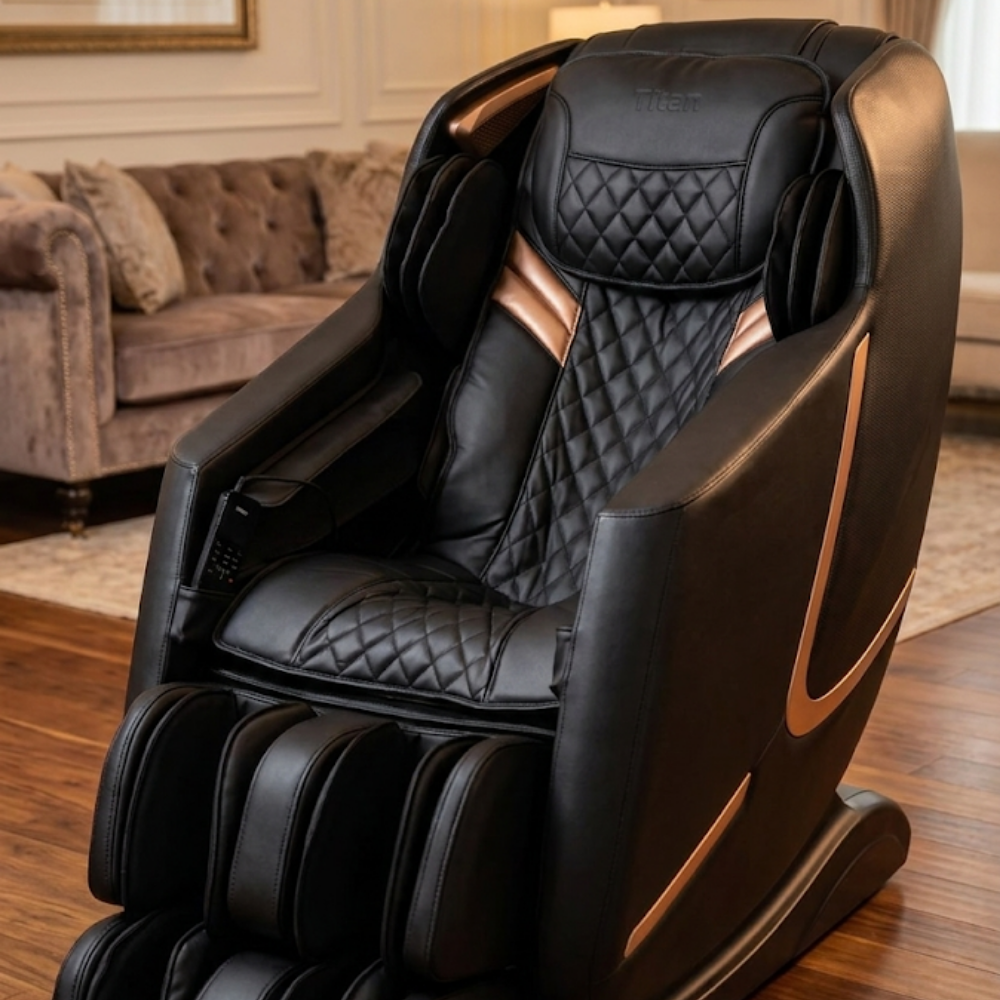 Alt Text:
Floridian Brand USA technician providing massage chair repair service in Tampa Florida