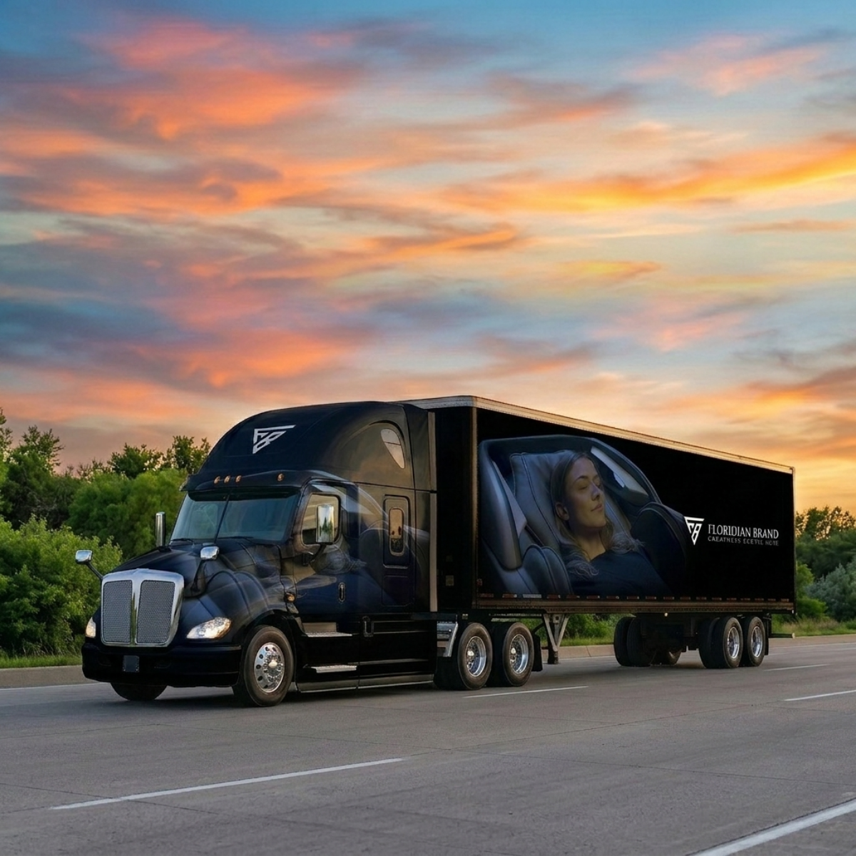 Commercial massage chair shipping and logistics support by Floridian Brand USA across the United States.