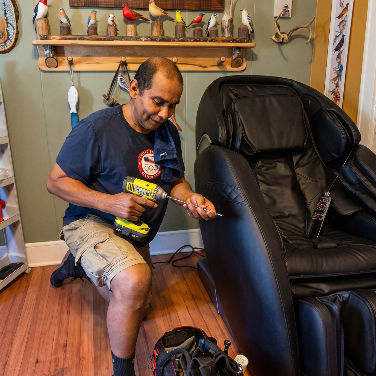 Professional massage chair moving service throughout New Jersey and select New York areas
